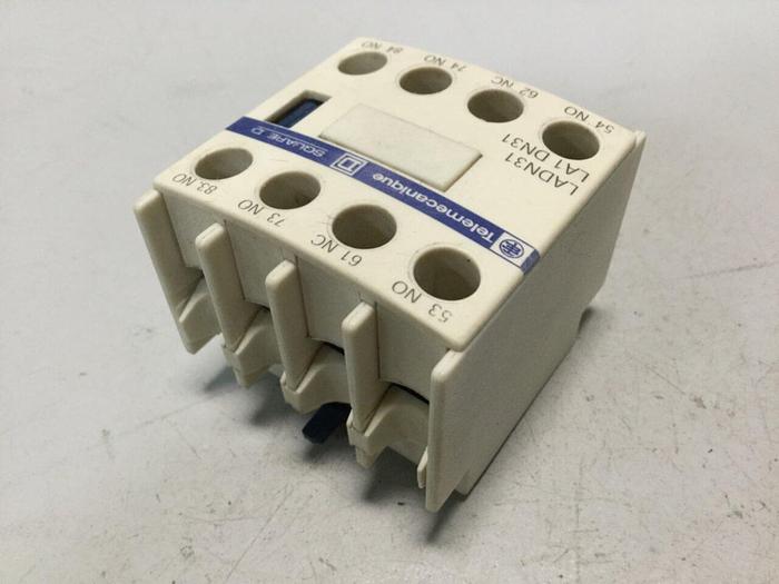 Used TELEMECANIQUE Auxiliary Contact LADN31 #104981