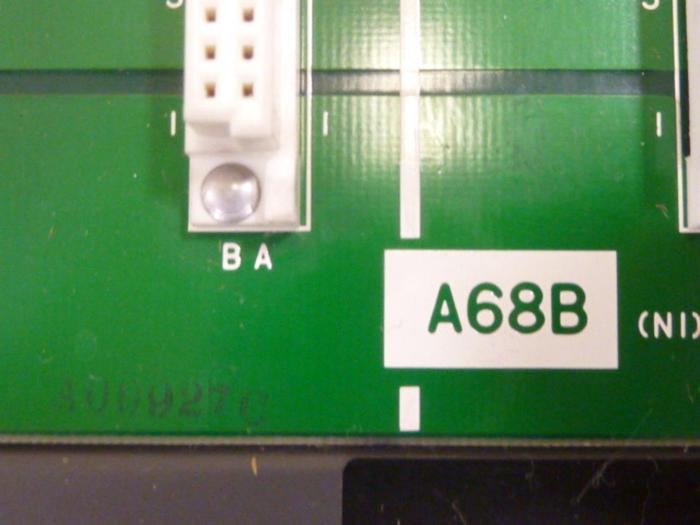 Used MITSUBISHI Slot Rack Backplane BD625A989G52 #65726