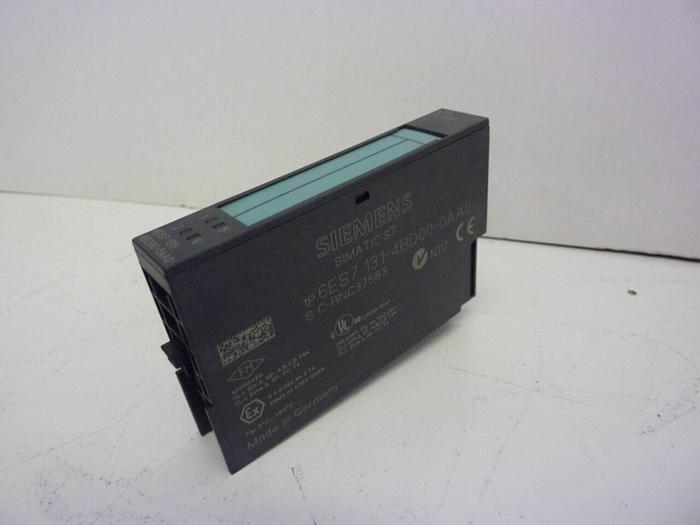 Used SIEMENS Input Module 6ES7 131-4BD00-0AA0 #12591
