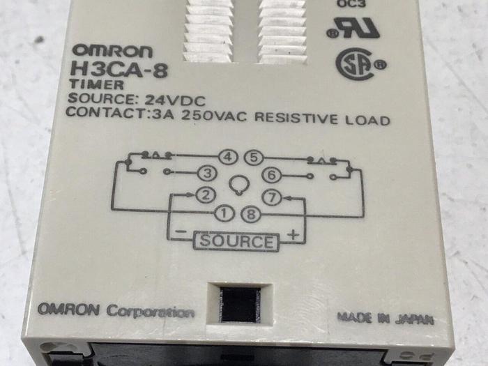 Used OMRON Timer H3CA-8 #124243