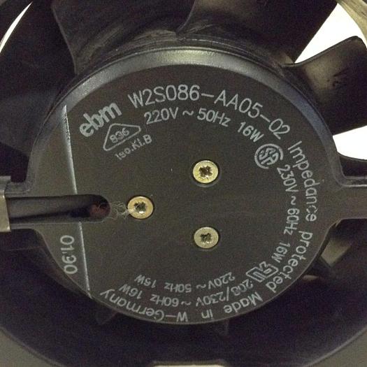 Used EBM Fan W2S086-AA05-02 #78467
