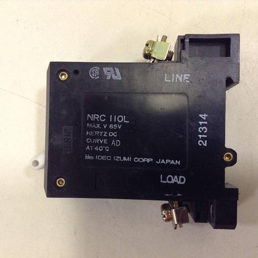 Used IDEC Circuit Protector NRC110L/3A #75681