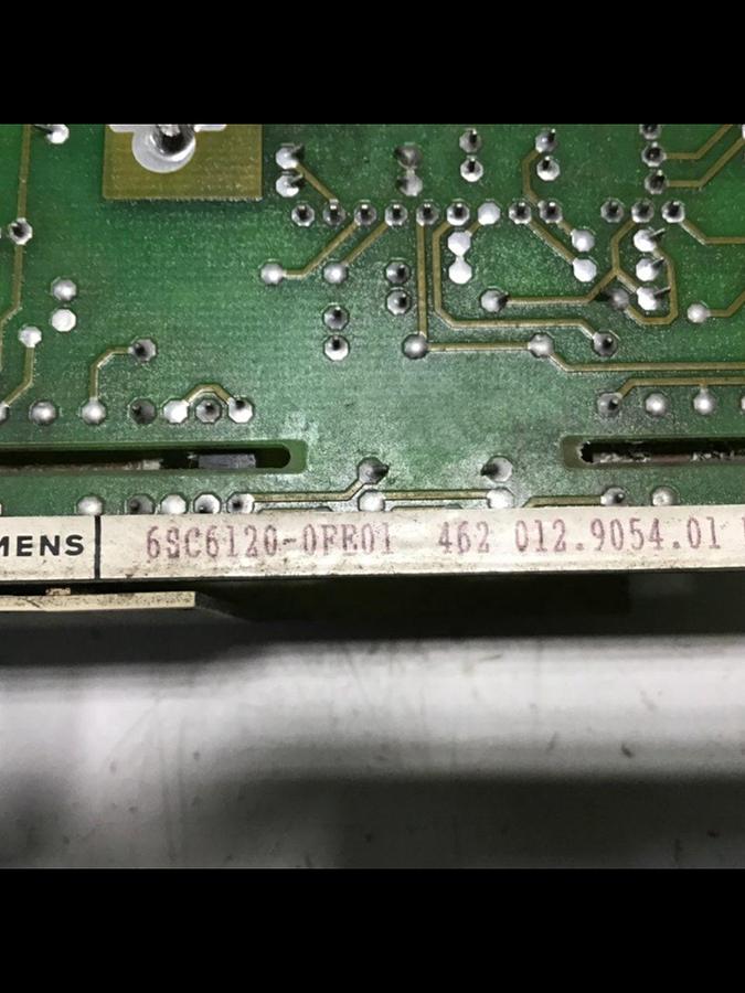 Used SIEMENS Simodrive Board 6SC6120-0FE01 USED