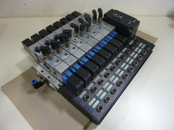 Used FESTO Control Block / Valve Terminal IFB8-02 #52751