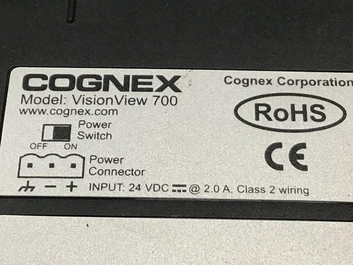 Used COGNEX Vision View 700 VV700-00 Used