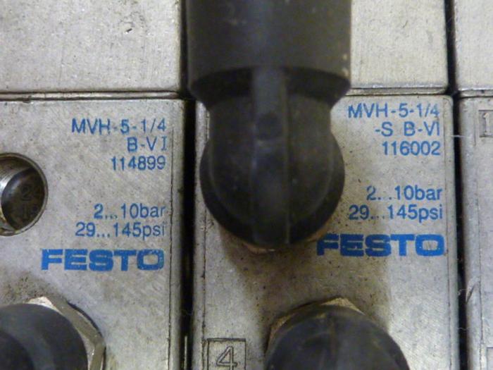 Used FESTO Control Block / Valve Terminal IFB8-02 #52869