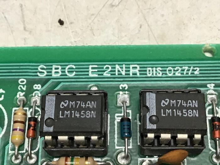 Used PARKER Power Board SBC E2NR #136129