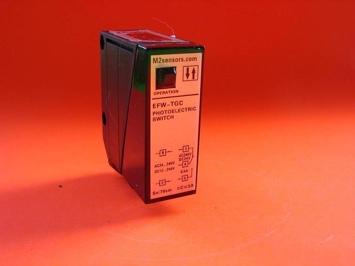 M2 SENSORS Photoelectric Sensor EFW-TGC #10403