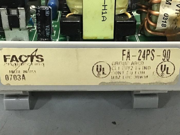 Used FACTS ENGINEERING Power Supply FA-24PS-90 Used