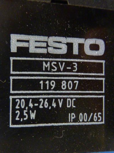 Used FESTO Control Block / Valve Terminal IFB8-02 #52869