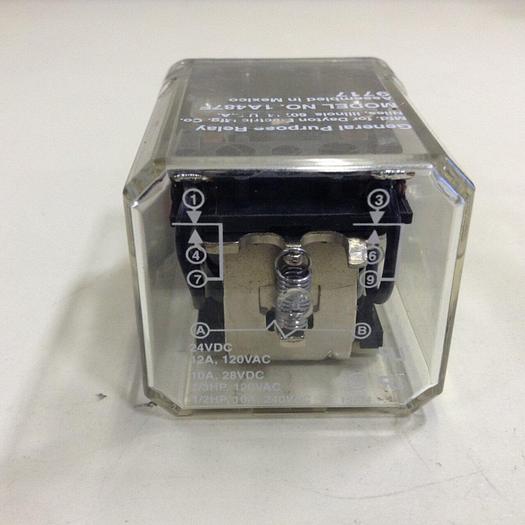 Used DAYTON Relay 1A487F #76360