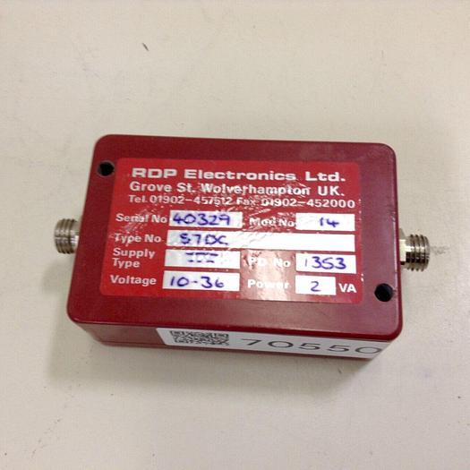 Used RDP ELECTRONICS Transducer Amplifier S7DC-14 #70550