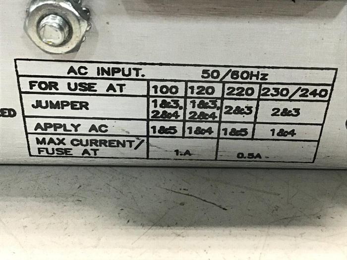 Used POWER-ONE Power Supply HBB15-1.5-A #116816