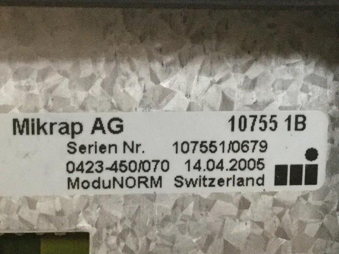 Used MIKRAP Operator Interface LCP-104 Used