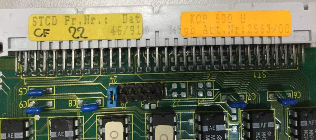 Used BACHMANN ELECTRONIC Circuit Board KOP500-F USED
