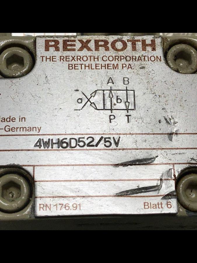 Used REXROTH Valve 4WRZ16W1150316A24 #115873
