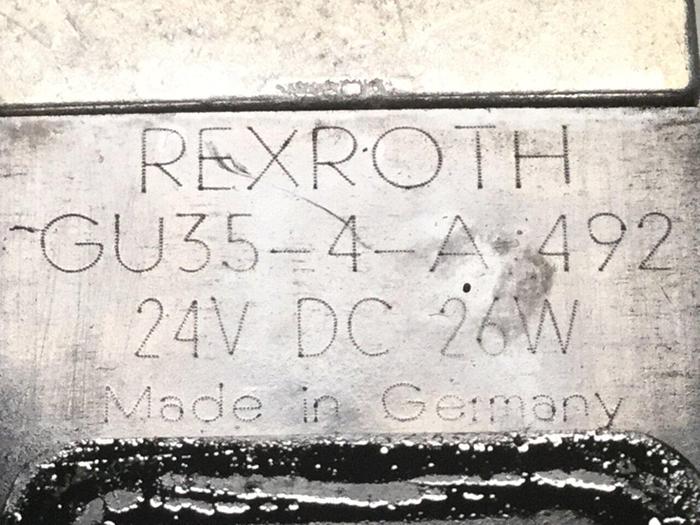 Used REXROTH Valve 4WEH16W60/6AG24 NEZ45V #105672