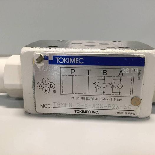 Used TOKIMEC Valve TGMFN-3-X-A2W-B2W-50 #94766