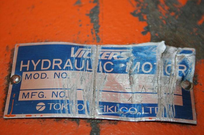 Used VICKERS Hydraulic Screw Motor MHT90-9595-30-IA96 Used
