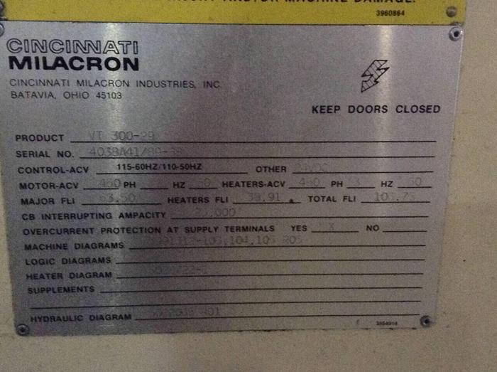 Used RMG Injector Plate 3990759 #92200