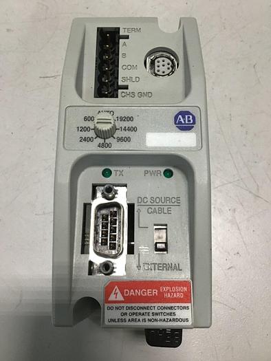 Used ALLEN BRADLEY Advanced Interface Converter 1761-NET-AIC SER B #115882