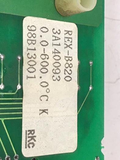 Used RKC Circuit Board REX-B820 #132688