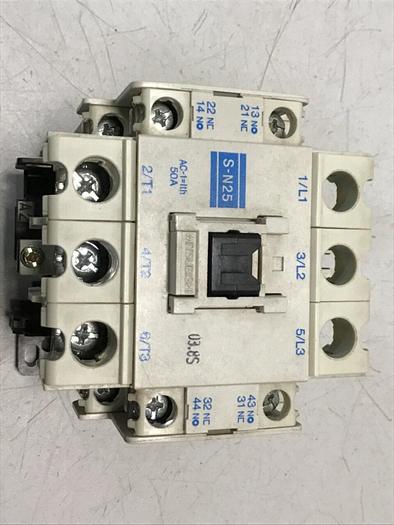 Used MITSUBISHI Magnetic Contactor S-N25 #123976