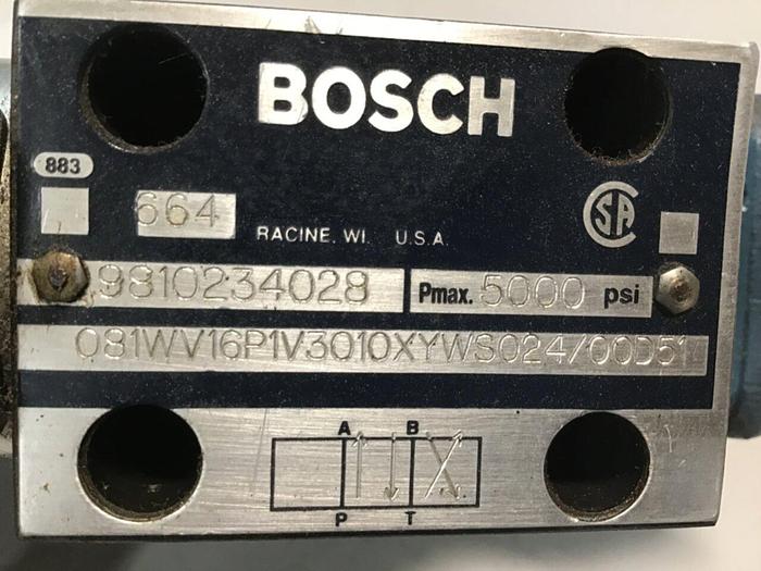 Used BOSCH Valve 9 810 234 028 Used