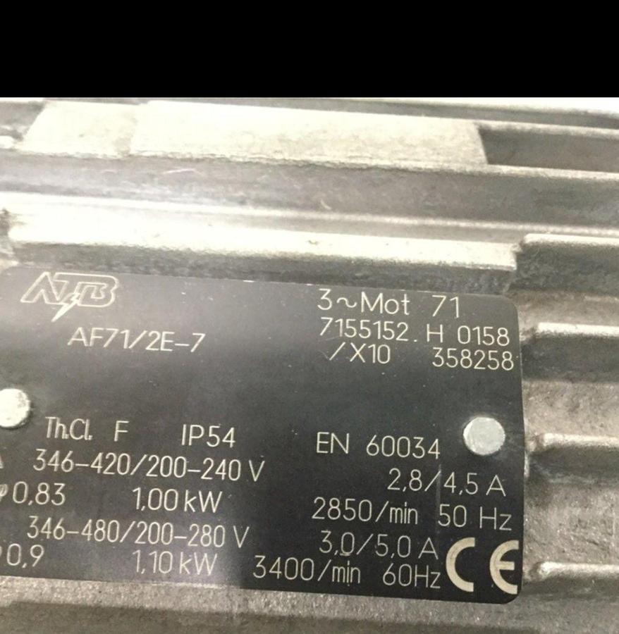 Used SYSKO CORPORATION Pump & 3 PH Motor CY-4281.0069 USED