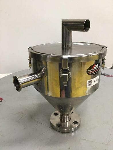 Used KAWATA Stainless Steel Hopper Receiver SUSF304 503372 #139898