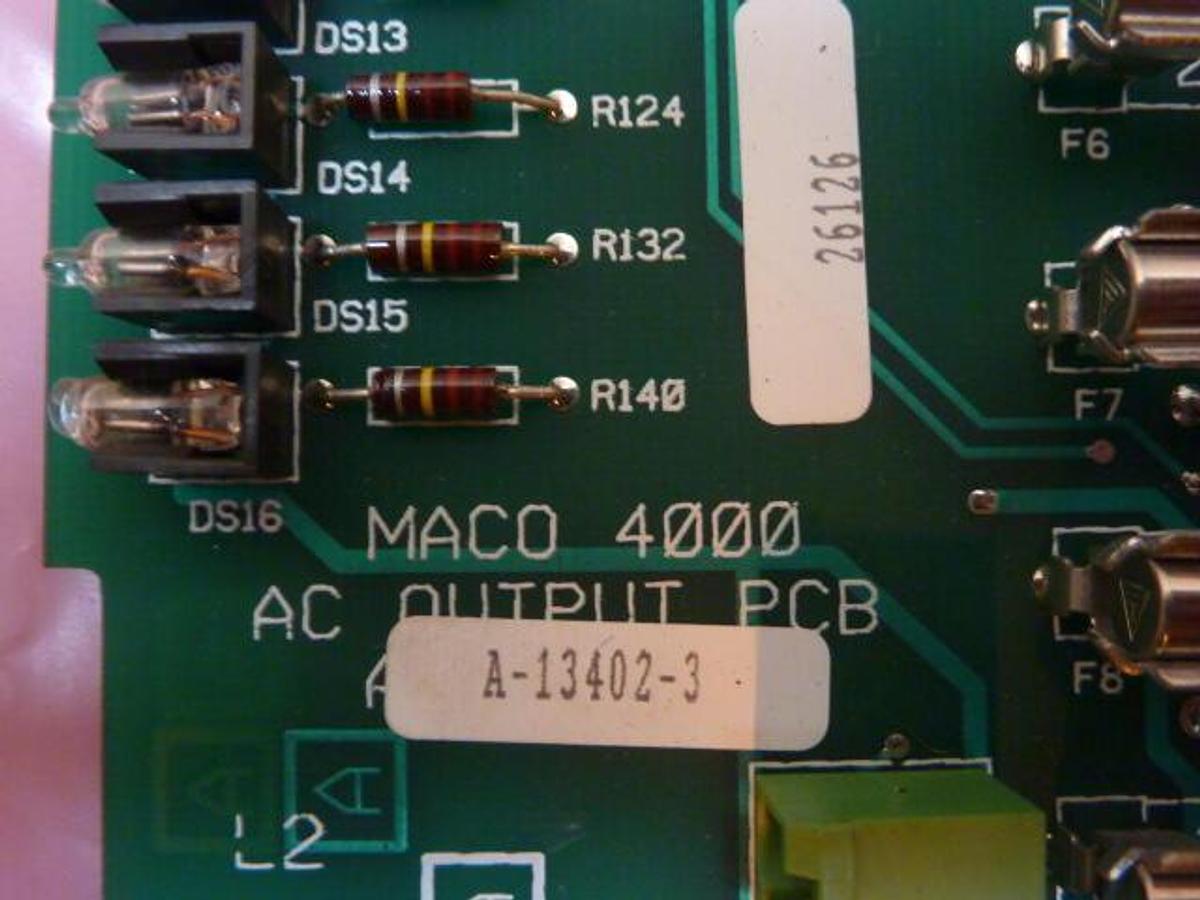 Used BARBER COLMAN AC Output Circuit Board A-13402-3 USED