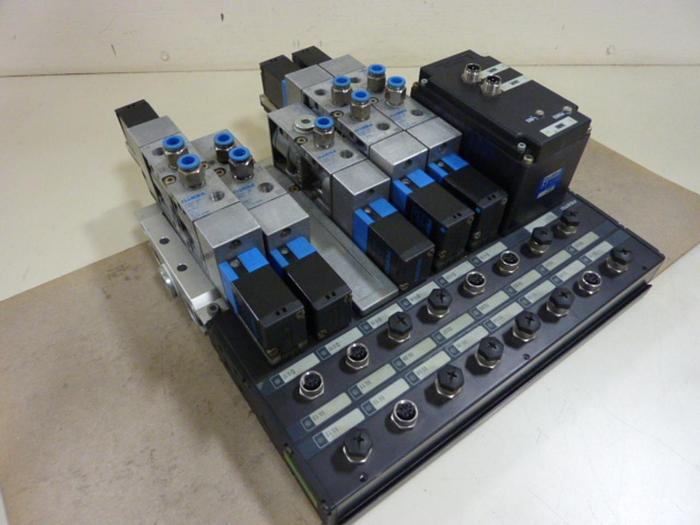 Used FESTO Control Block / Valve Terminal IFB8-02 #52816