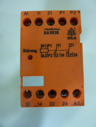 Used DOLD Safety Relay BA9038.12 #48846