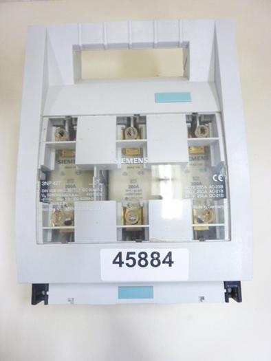 Used SIEMENS 250 Amp Fuse Switch Disconnect 3NP 427 #45884