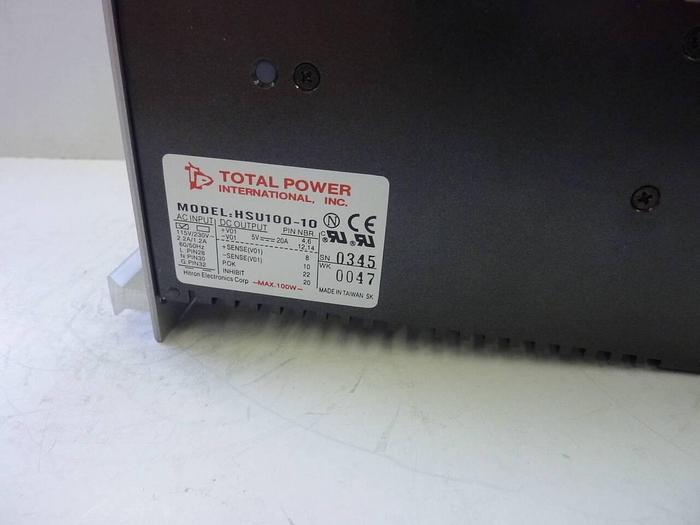 Used HITRON ELECTRONICS Power Supply HSU100-10 #7676