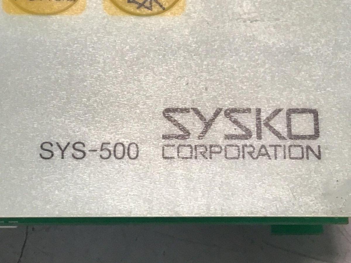 Used SYSCO Display Control Panel SYS-500 USED