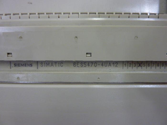 Used SIEMENS Output Module 6ES5 470-4UA12 #48373