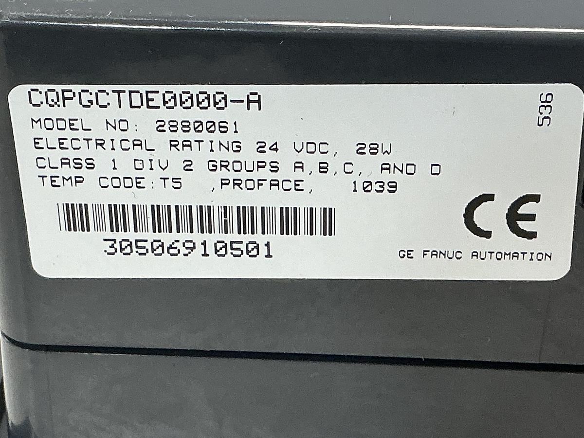 Used QUICKPANEL TOTAL CONTROL 2880061