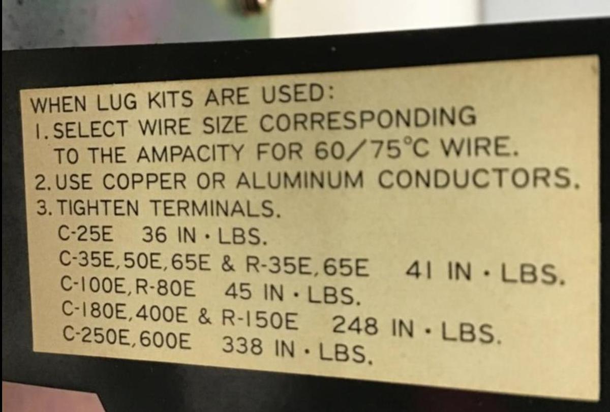 Used TOSHIBA Magnetic Contactor C-180E Used