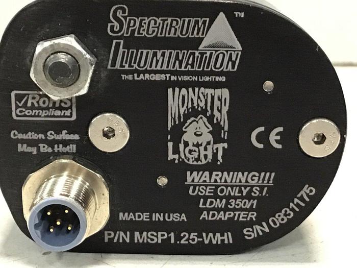 Used SPECTRUM ILLUMINATION Spot Light MSP1.25-WH1 #118818
