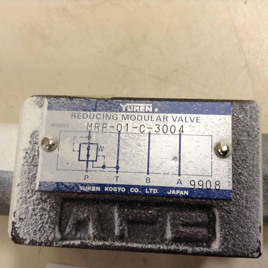 Used YUKEN Reducing Modular Valve MRP-01-C-3004 Used
