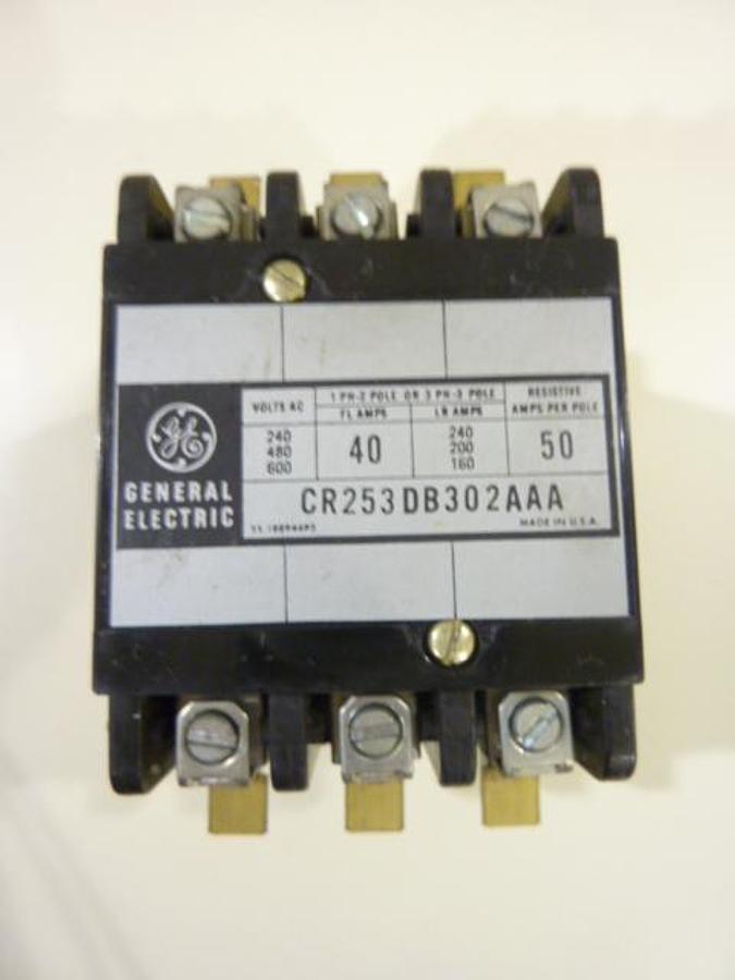 Used GENERAL ELECTRIC / GE Contactor CR253DB302AAA Used