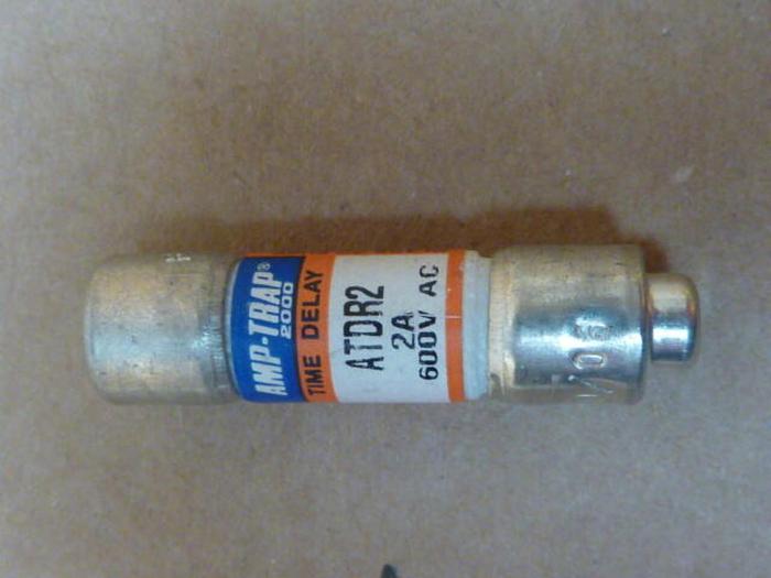 Used FERRAZ SHAWMUT 2 Amp Fuse ATDR2 #36096