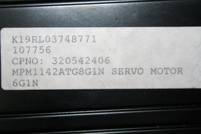 B&B MOTOR & CONTROL 3.3 HP Servo Motor 1142ATG6G1N Used