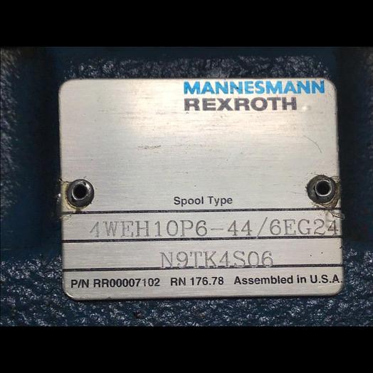 Used REXROTH Directional Valve 4WE6D60/EG24N9K4 Used