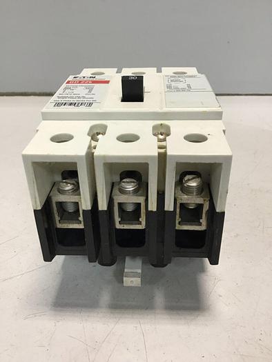 Used EATON CORP 30 Amp Industrial Circuit Breaker GD22K 30 AMP #133216