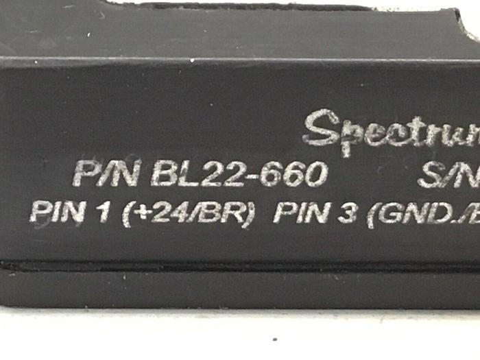 Used SPECTRUM ILLUMINATION Back Light BL22-660 #118719