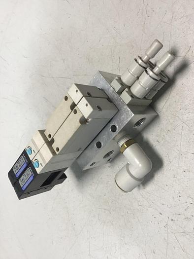 Used KOGANEI Manifold w/ Valve F10M2AJ #120896