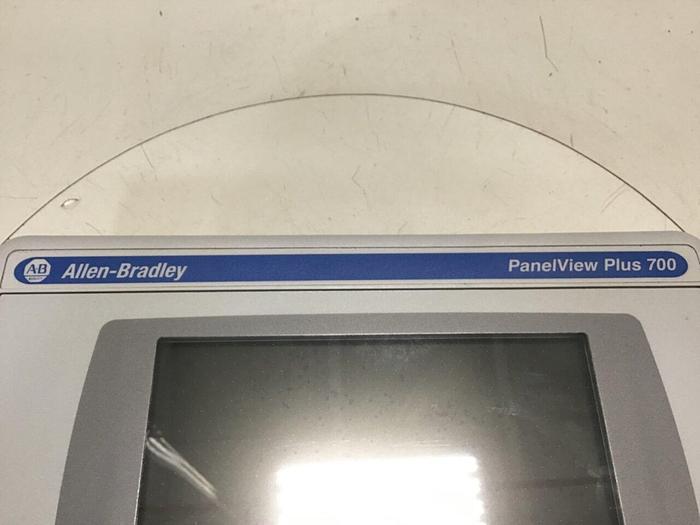 Used ALLEN BRADLEY Panel View Plus 700 2711P-T7C4D / 2711P-RP8D Operator Interface Used