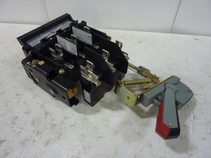 Used ALLEN BRADLEY 30 Amp Disconnect Switch 1494V-DS30 SER A #57424